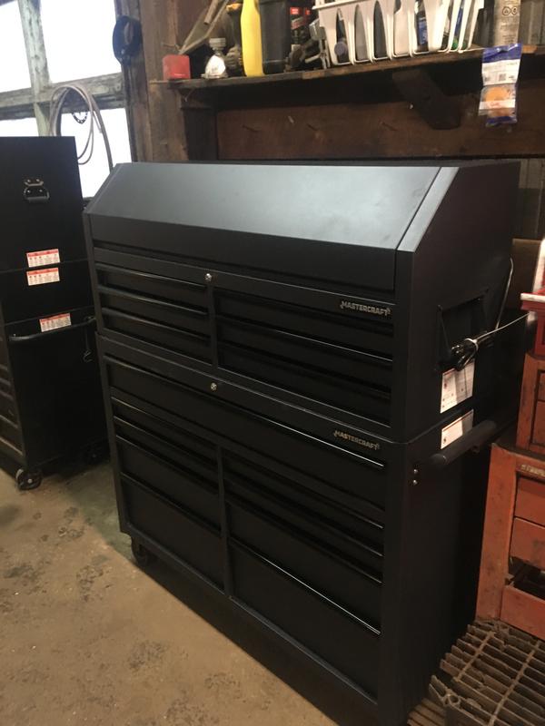 Tool chest all set up!