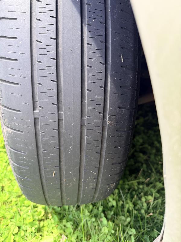 around 30K KM, did tire rotation every 8K KM