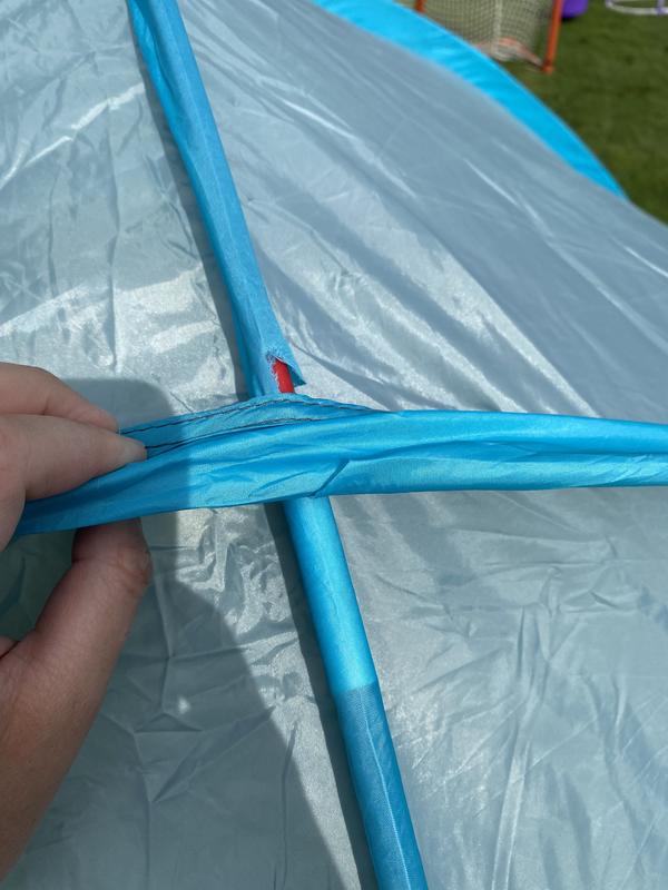 Ripped during 1st time set up