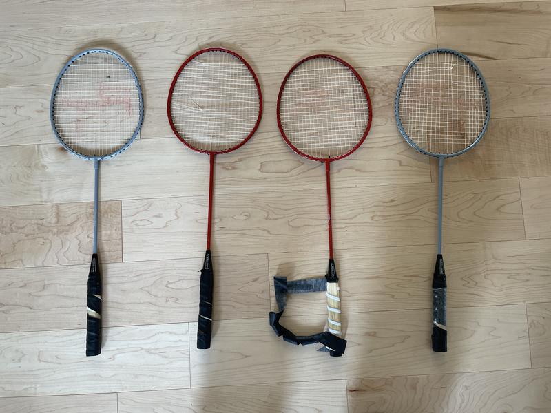 Poor quality racquets