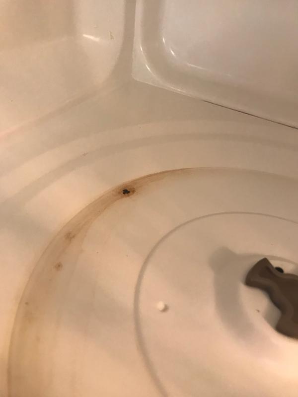 Spot de rouille et tache