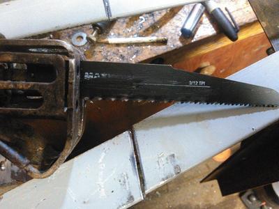 After the cutting was done