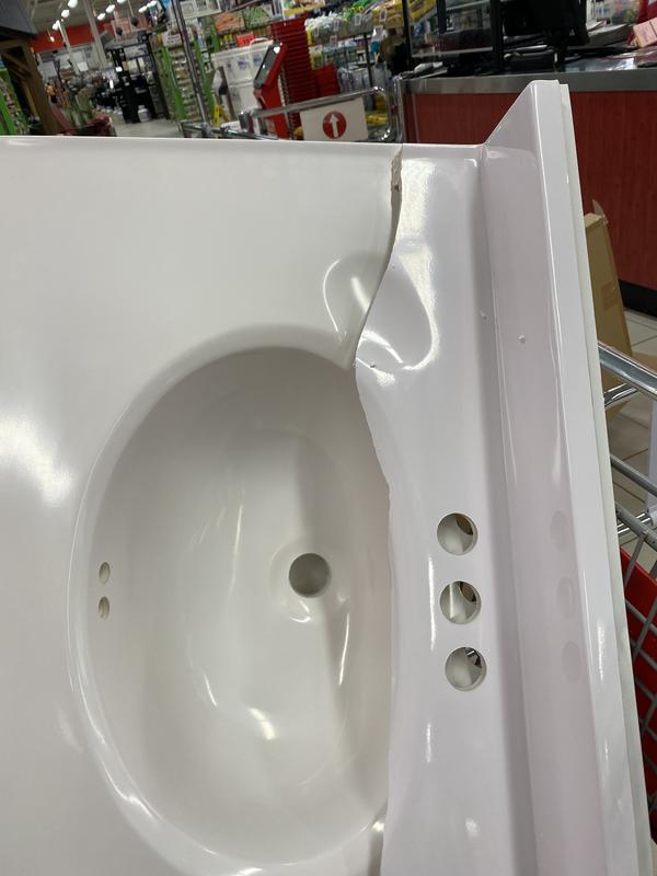 They said the replacement was white, so I showed them the difference