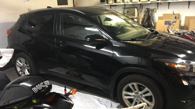 Passenger door scuffs completely removed! Plus a door ding and scratch no longer visable.