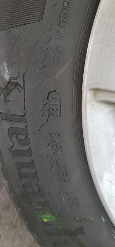 Cracked and started leaking