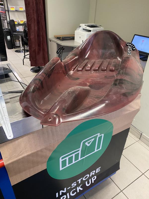 The first sled I was given at one location