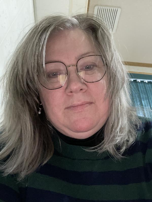 My new hair without a straightener