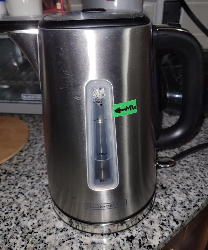 New Kettle Tested 1.6L Max ok, NOT 1.7L=Leaks