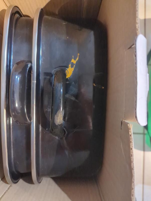 rusty water in a handle