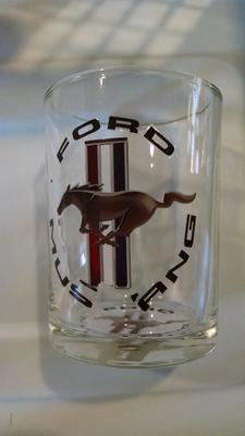 Letters have fallen off the side of the glass.