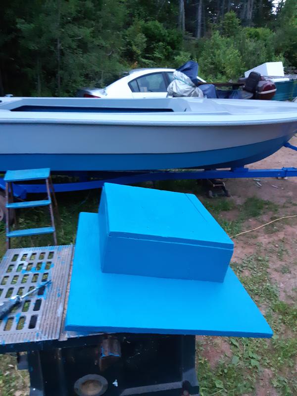 Leopard Vinyl High-Back Folding Boat Seat