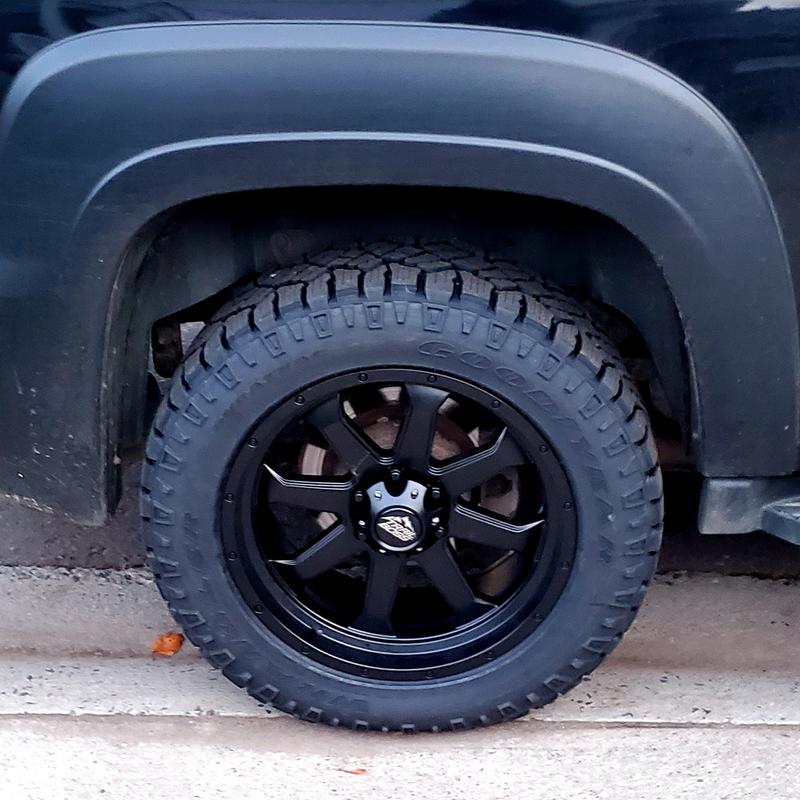Mounted duratrac tires on them
