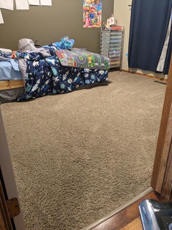 After vacuuming 2 small bedrooms that were precious "cleaned"