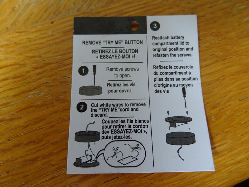 Directions - they don't look anything like what I can see at the bottom of the frog.