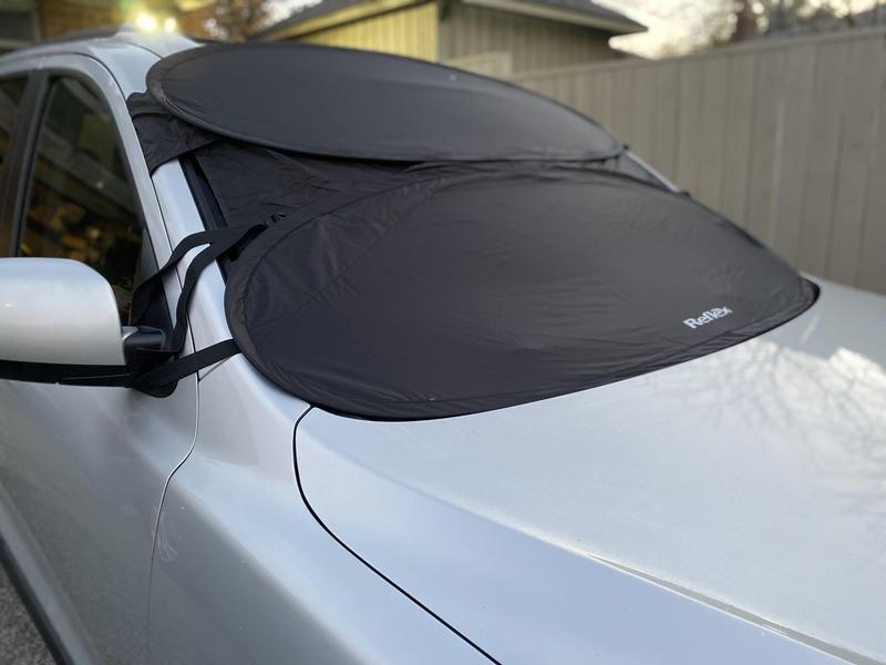 Easy to install and saves me from having to scrape ice/snow in the morning