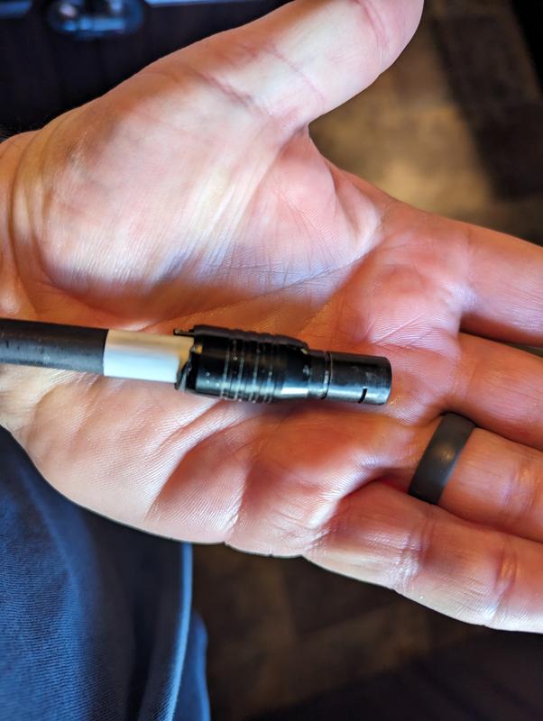 Broke first time using