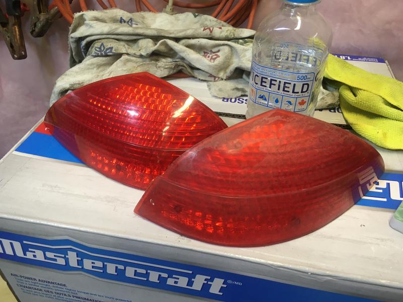 One before, one after