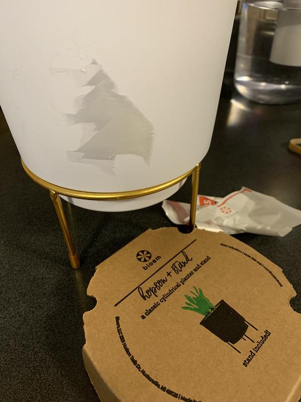 The side that will face the wall