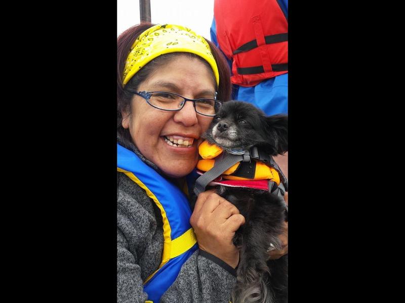 This picture is of us when we went on the conus journey to Bella Bella