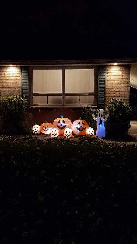 Perfect size for bay window, ghost purchased separately.