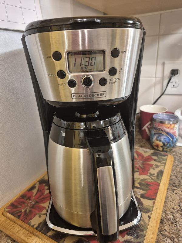 My coffee maker.  Doesn't take up much room.