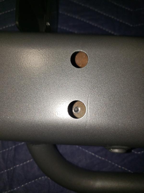 Came with broken screw inside a unit for assembly and metal is rusting on the inside but its issues with cosmetics. Unit is sturdy