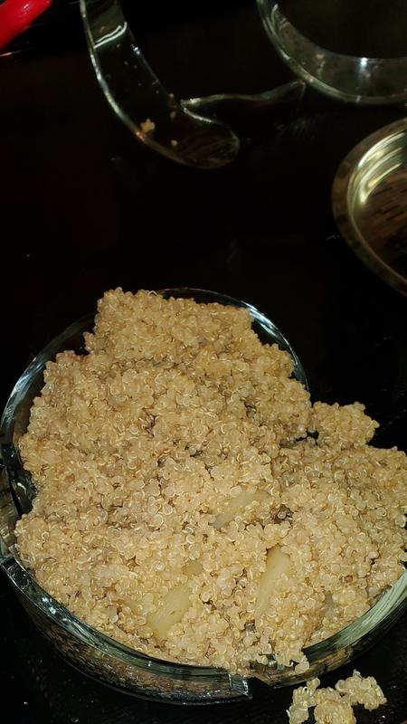 Exploded from the microwave