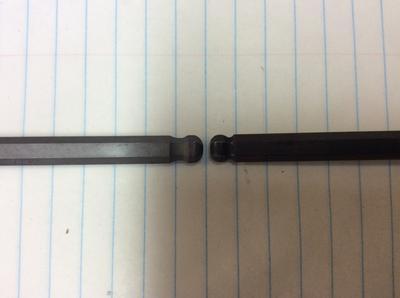 Comparison of hex ball end drivers