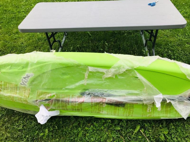 Plastique "protecteur" tout déchiré et beaucoup trop mince