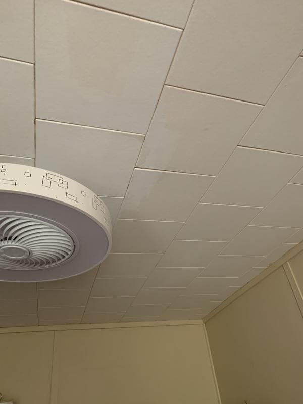 Shows the general area where the water stain was.