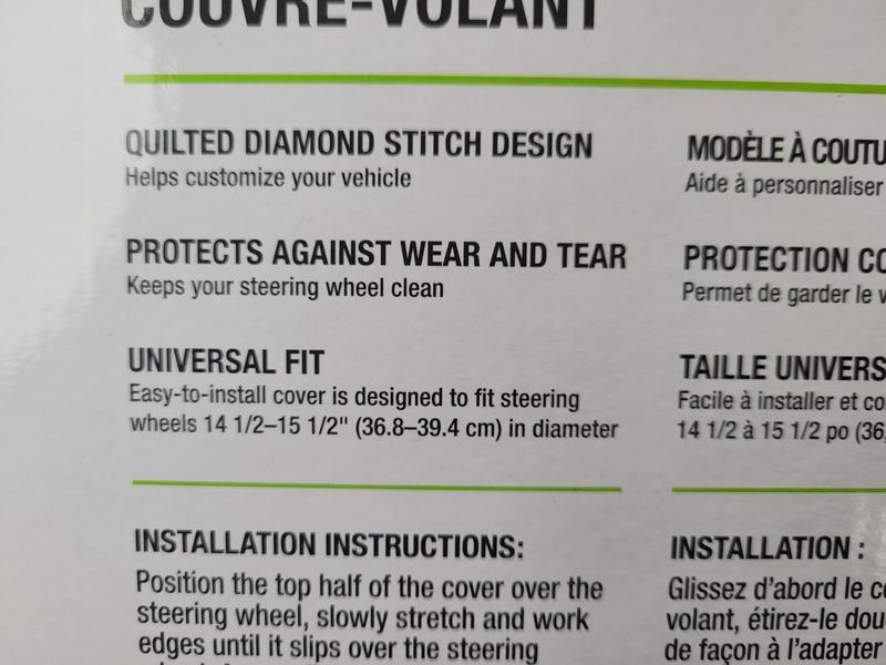 Mislabeled size range