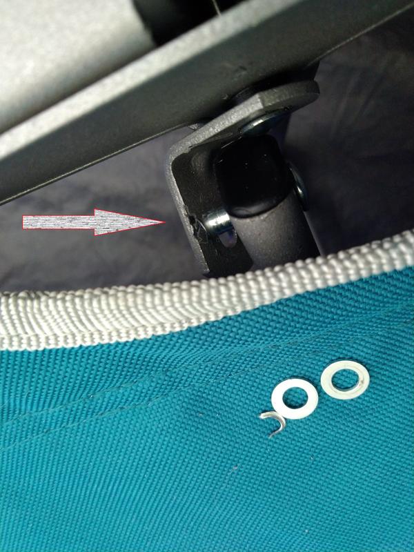 broken Aluminium pin