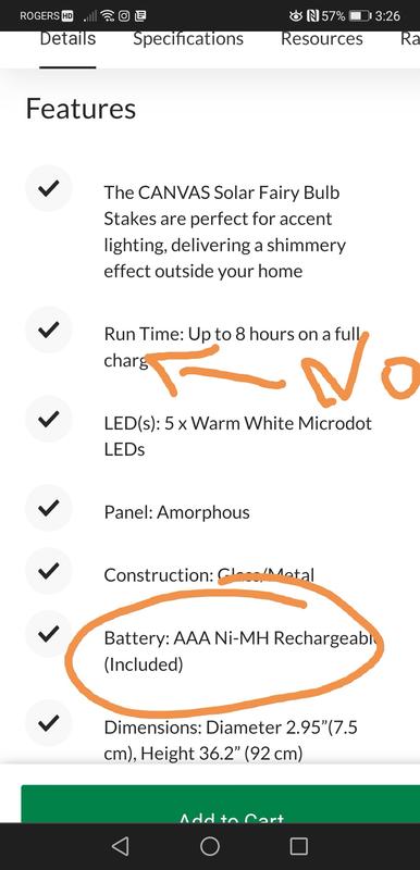 Incorrect Battery Info / Misleading Run Time Info