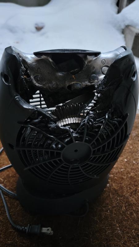 Dangerous space heater - DO NOT BUY