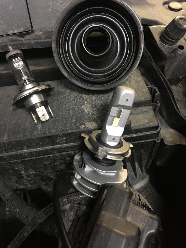 OEM (Left) Sylvania (Right)