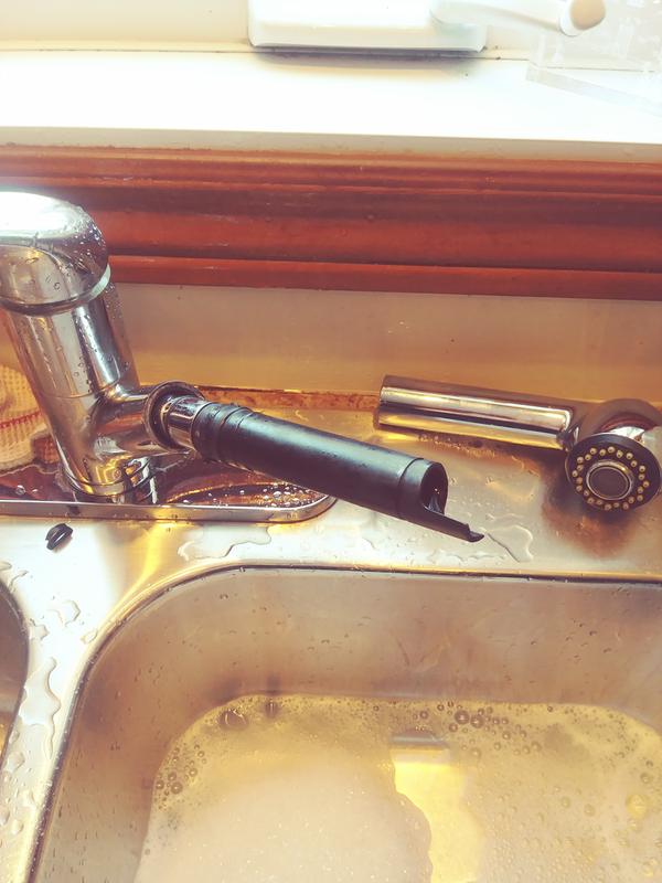 broken faucet