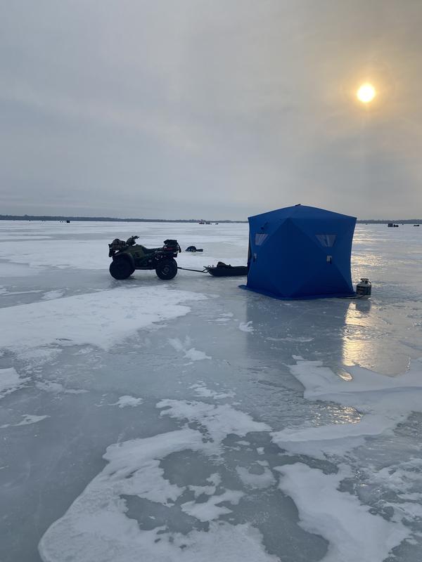 Pelican Ice Fishing Sled Tow Hitch