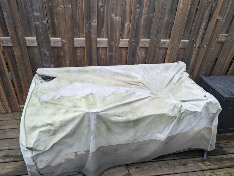 It's coming apart in my hands. Sad.