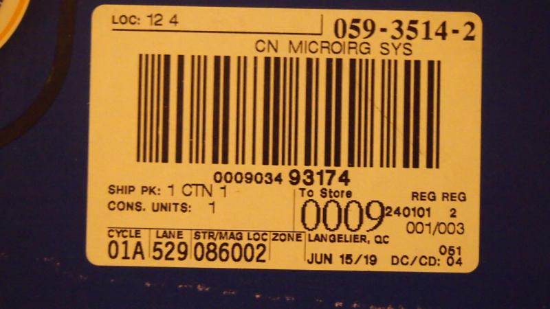 et le no correspond!