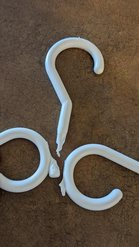 Broke right in the spot where it should be strongest.