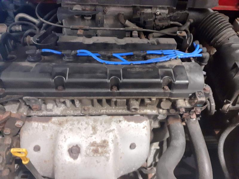 Cables sur le moteur