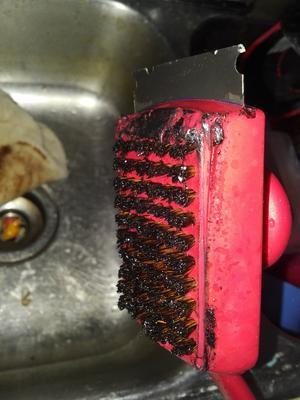 Bristles worn down after three uses