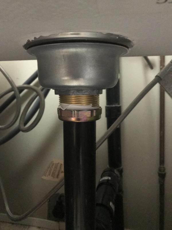 Replacement basket strainer assembled