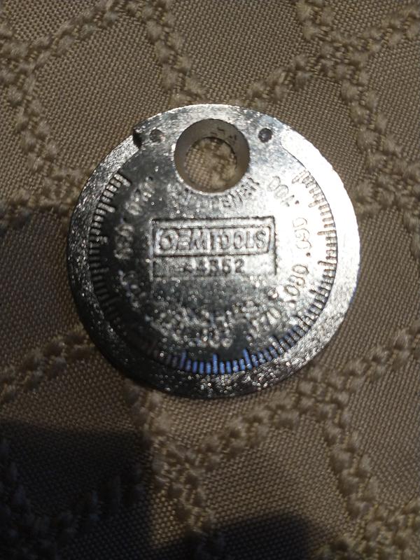 Spark Plug Gap Gauge (Canadian Tire #025-0039-2)