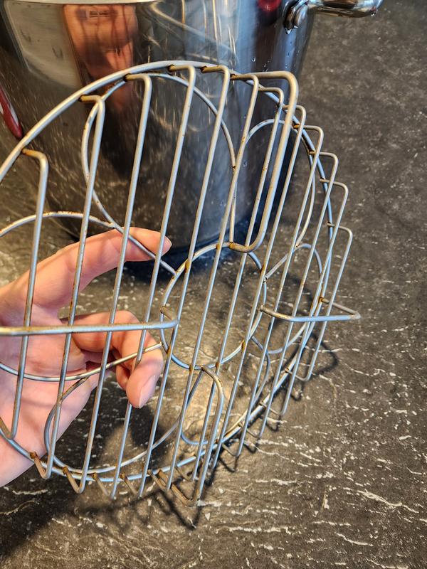 You can see the orange color of rust