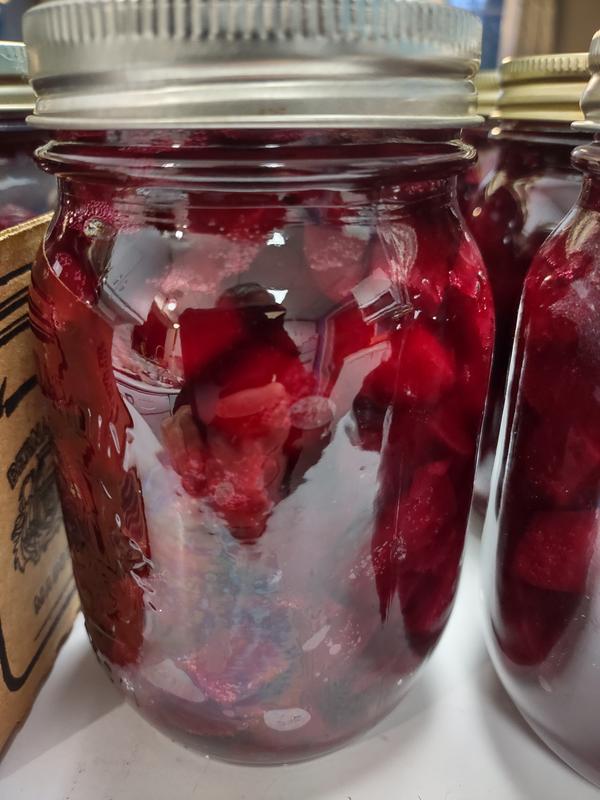 Betteraves marinées