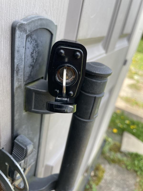 État du cadenas après 3 jours.