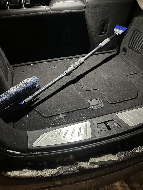 Snowbrush bent, no retraction, too long now.