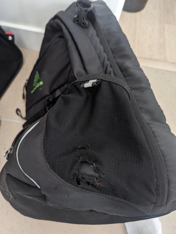 Examples of major wear points after 2 years of regular use