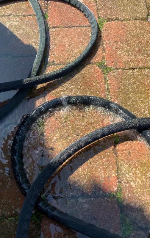 2 hoses - sprung a leak both times!